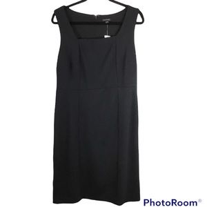 Black Ann Taylor sleeveless dress sz 12 NWT